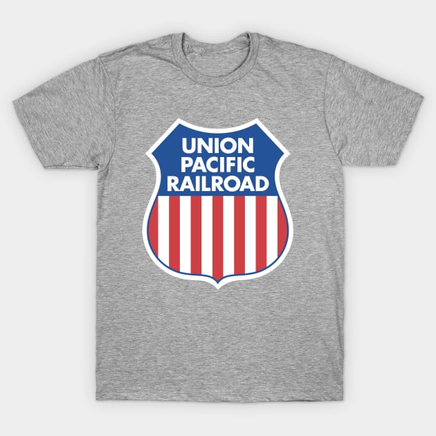 Union Pacific Railroad 1950-1958 Logo T-Shirt by MatchbookGraphics